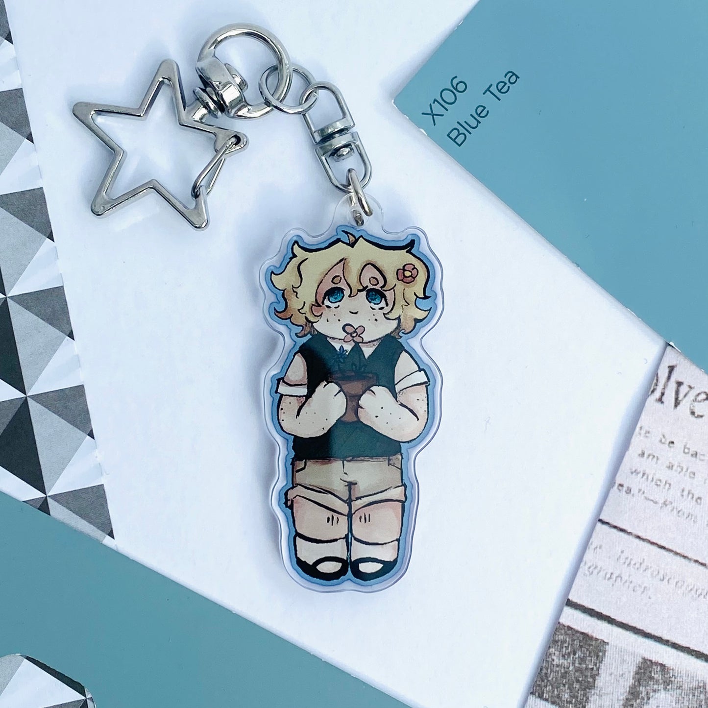 Basil Keychain - Omori