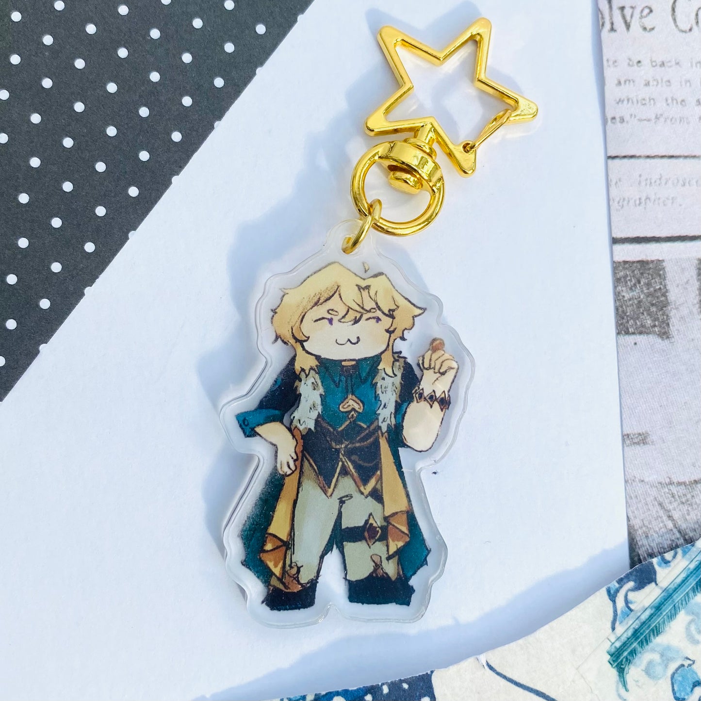 Aventurine Keychain - HSR