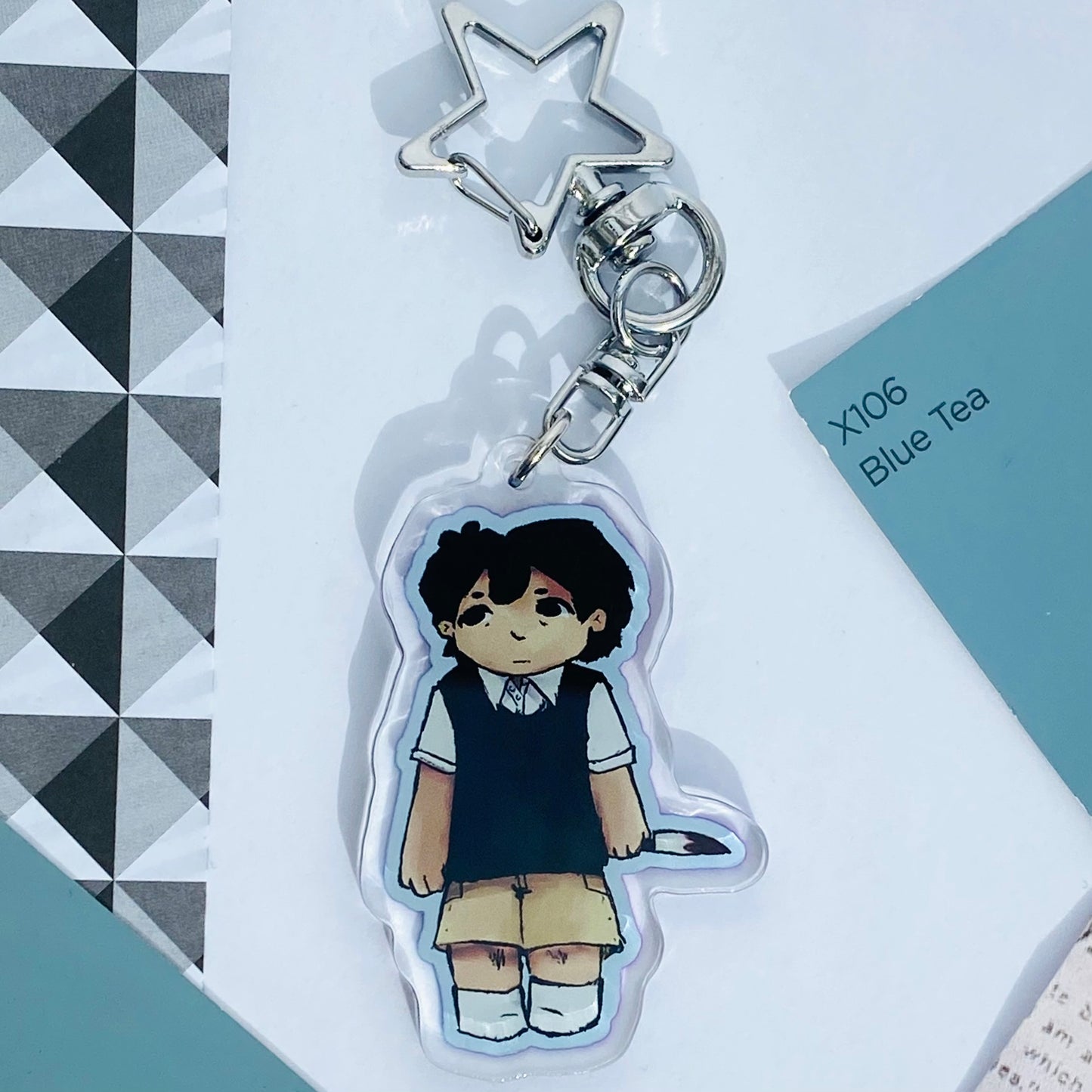 Keychain of Sunny from Omori