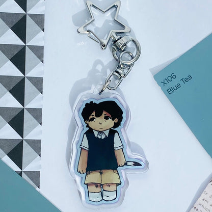 Keychain of Sunny from Omori