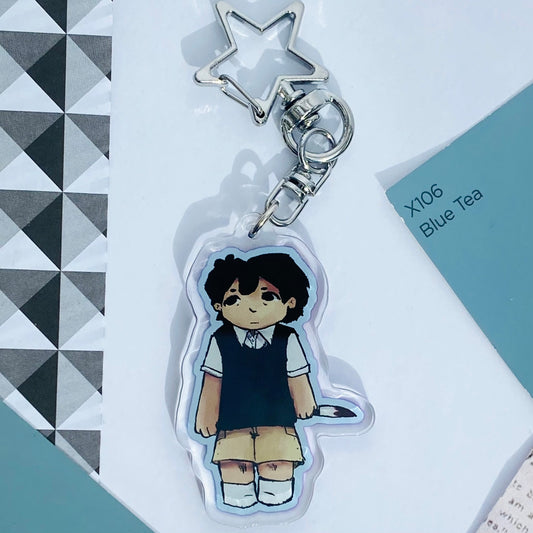 Keychain of Sunny from Omori